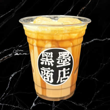 キャラメルラテ｜川口市でドーナツ・アサイーボウルのデリバリー・テイクアウトなら黒墨商店