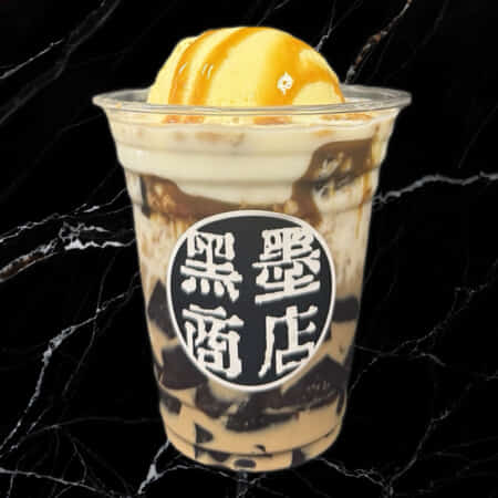 コーヒーゼリーパフェ｜川口市でドーナツ・アサイーボウルのデリバリー・テイクアウトなら黒墨商店